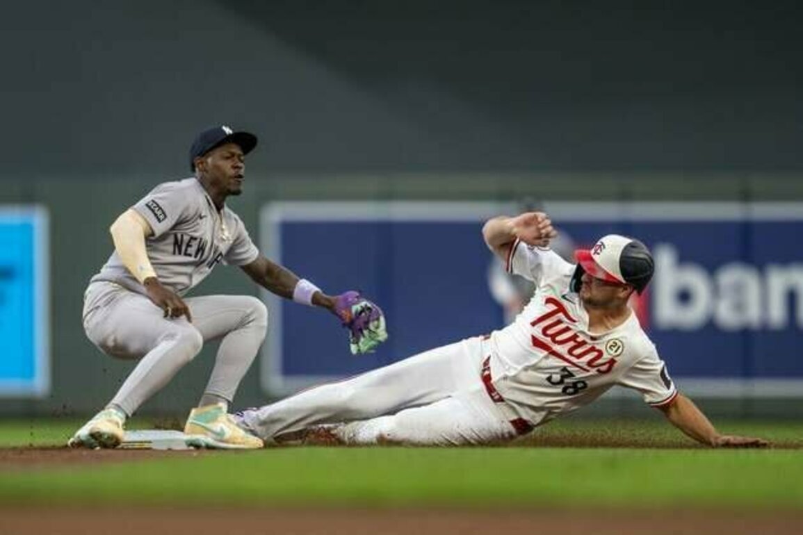 Yankees blanked by Twins, fall 5 back in AL East race