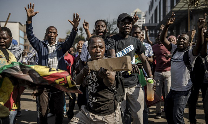 Mnangagwa calls for unity as opposition cries foul Mnangagwa calls for unity as opposition cries foul