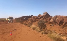 Images of the derailed BHP iron ore train. Image: Imgur