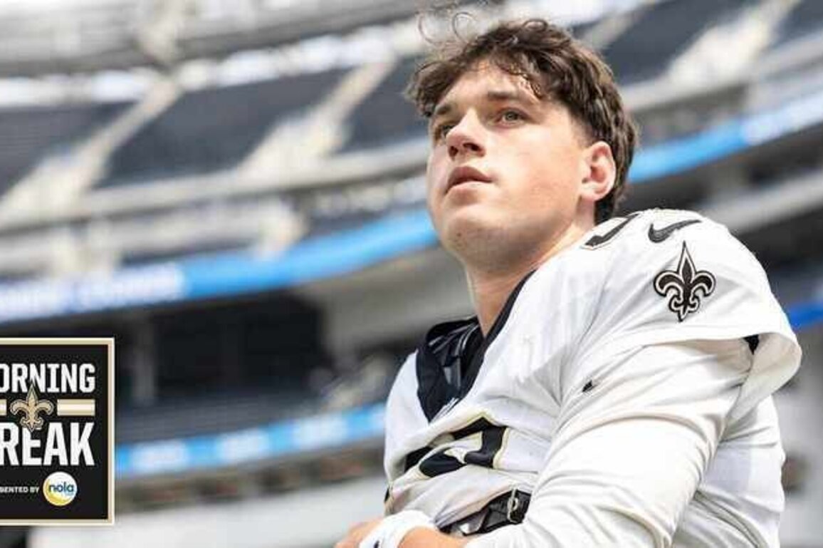 Morning Break: Saints elevate Charlie Smyth for Week 13 clash
