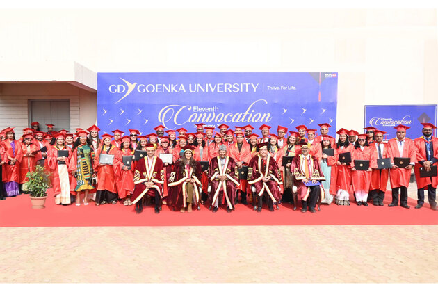 GD Goenka University Hosts Its 11th Convocation; Former President Shri Ram Nath Kovind Graces the Ceremony as Chief Guest