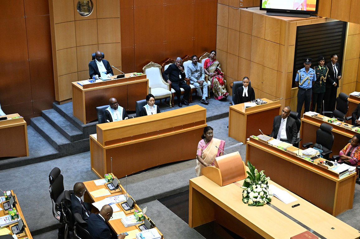 "Africa is the continent of the future": President Murmu tells Botswana Parliament, reaffirming India's commitment to deepen bilateral ties