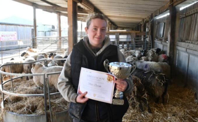 Neive Burke, agricultural student at Barnsley College, said: "Storms do not last forever. You can get through anything if you do not give up." Neive Burke, agricultural student at Barnsley College, said: "Storms do not last forever. You can get through anything if you do not give up."