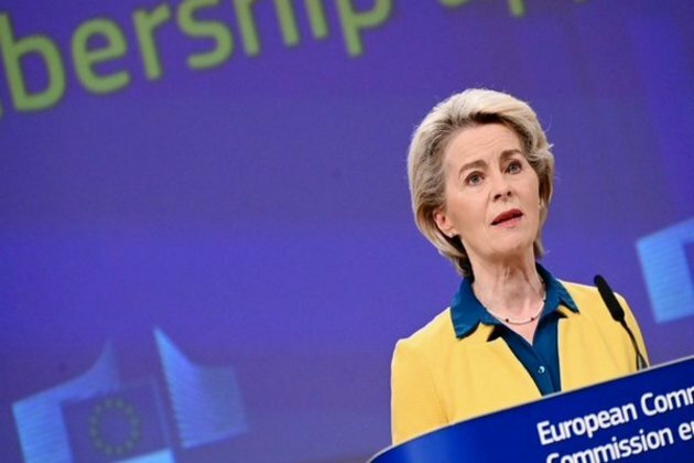 Ukraine needs 'hard work, determination' to join EU: Von der Leyen