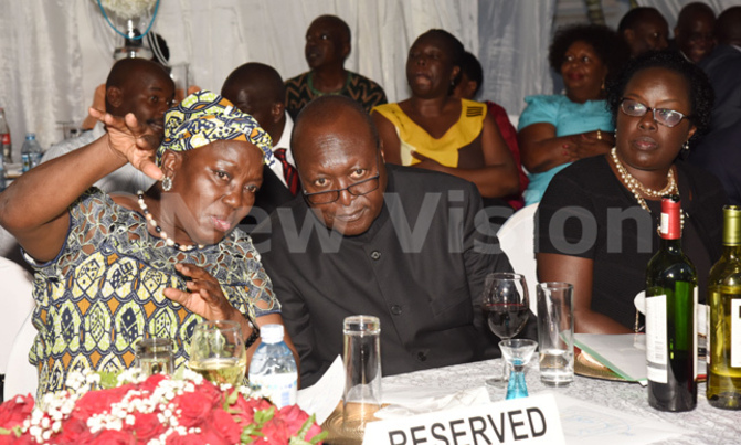 Prof. Mugyenyi hands over JCRC top leadership Prof. Mugyenyi hands over JCRC top leadership