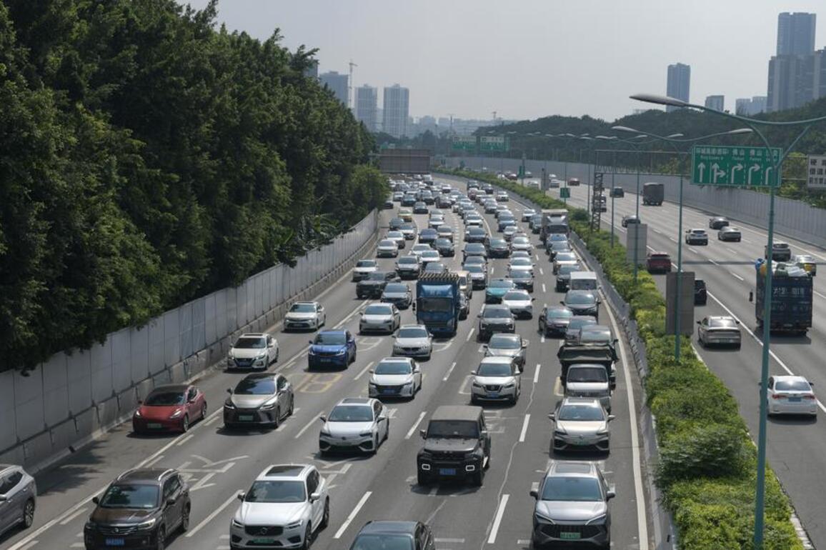 China's National Day holiday travel goes green as charging network expands