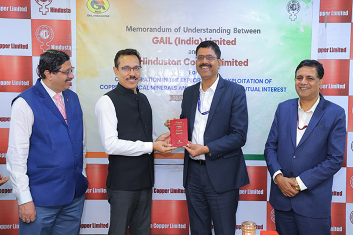 GAIL, Hindustan Copper signs MoU to jointly explore and develop critical mineral resources