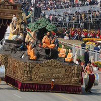 Information and Broadcasting Ministry Tableau at R-Day Parade showcased India's storytelling legacy