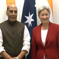 Rajnath Singh holds delegation-level talks with Australian FM Penny Wong