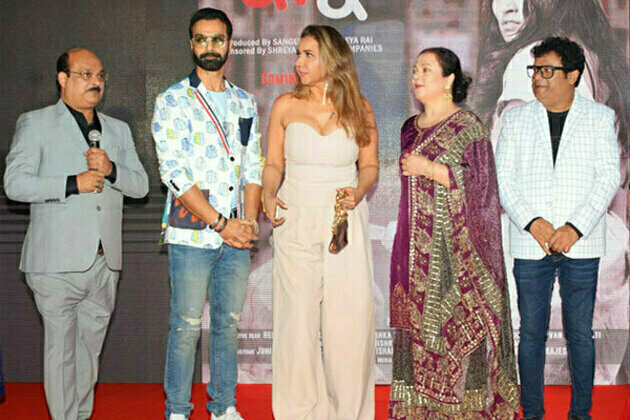Mandakini, Ashmit Patel, Ritu Shivpuri Launched 3 songs of Shreya Entertainment & Productions