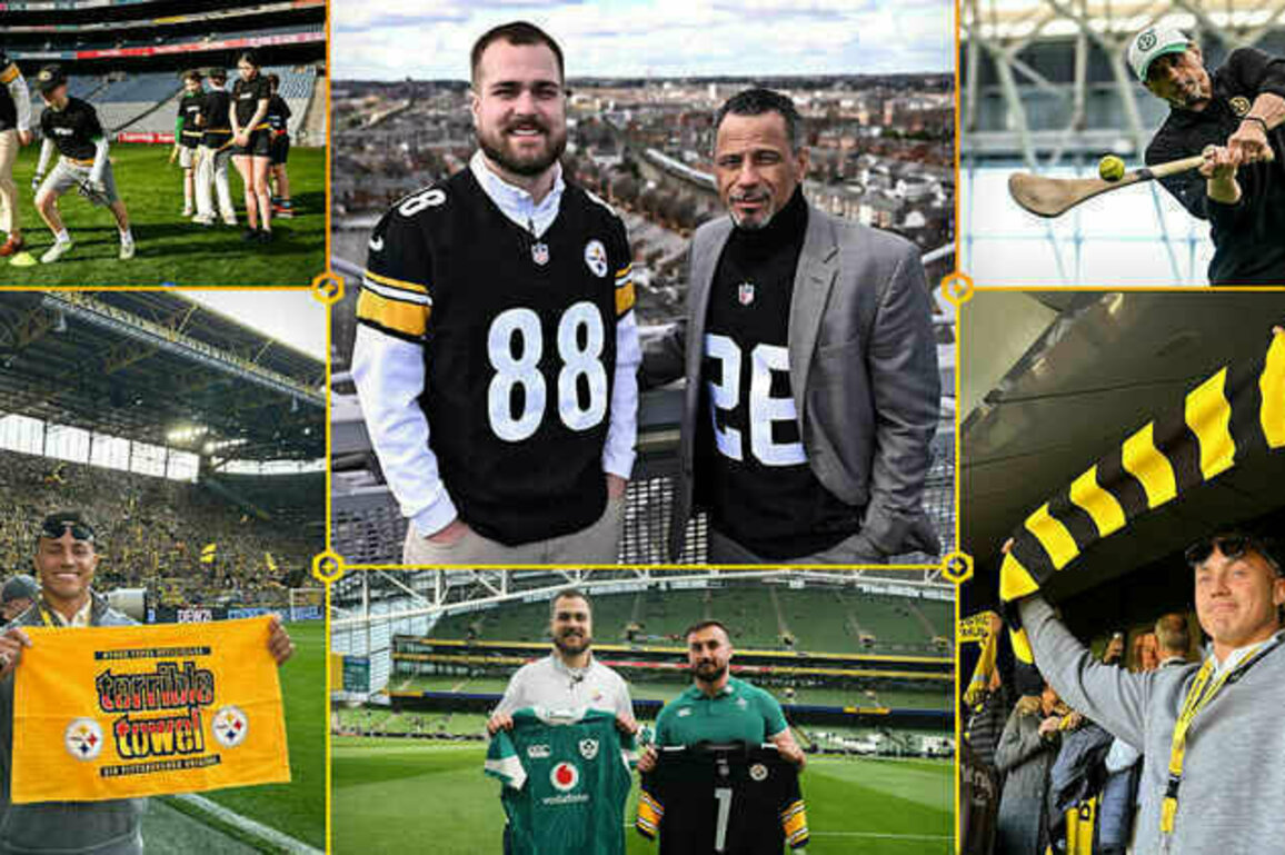 Steelers players enjoy international flavor