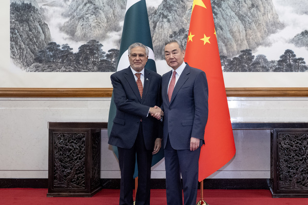CHINA-BEIJING-WANG YI-PAKISTAN-DEPUTY PM-FM-TALKS (CN)