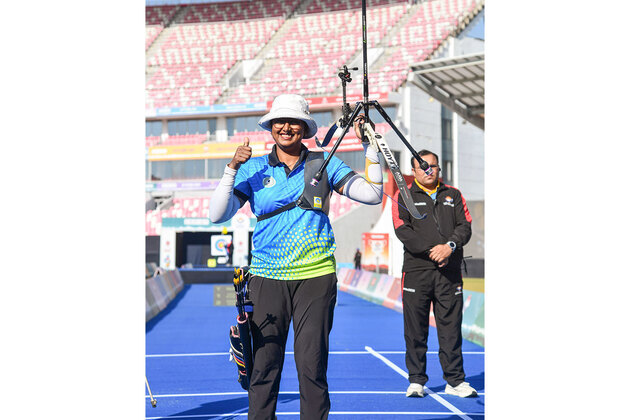 Indian archers Deepika, Ankita, Kumkum stuns China to claim gold in Archery World Cup