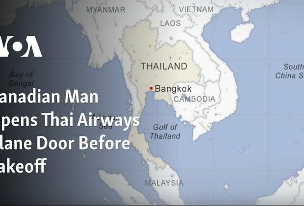 Canadian Man Opens Thai Airways Plane Door Before Takeoff