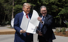 UK-US trade deal 'done' as Trump drops papers at G7 summit