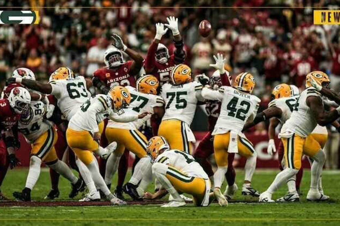Here's a crazy stat from Packers-Cardinals in Week 7