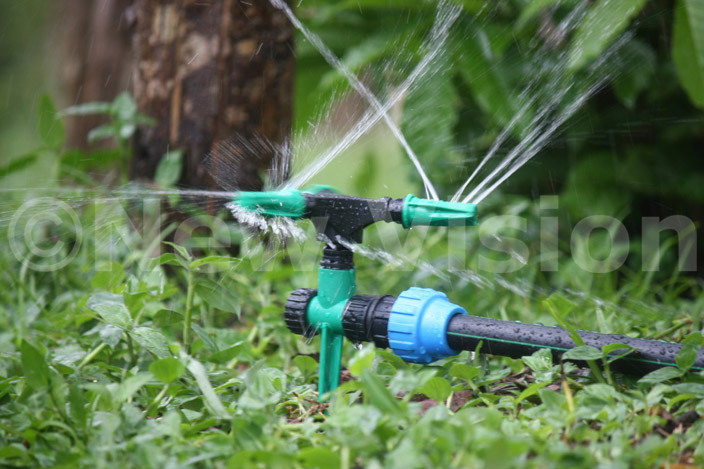   water sprinkler that was exhibited by  hotodward isoma