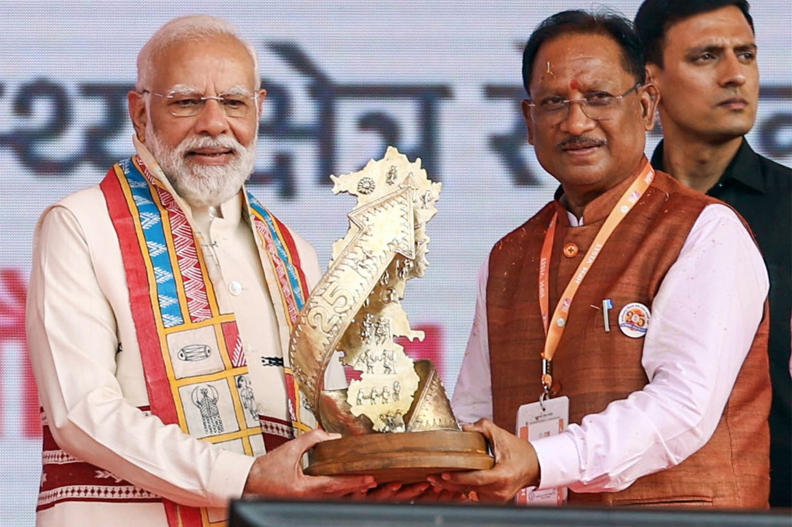 PM Modi extends birthday greetings to Chhattisgarh CM Vishnu Deo Sai