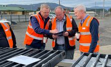 Flynn Gold chief executive Neil Marston (left) and non-executive director John Forwood (right).