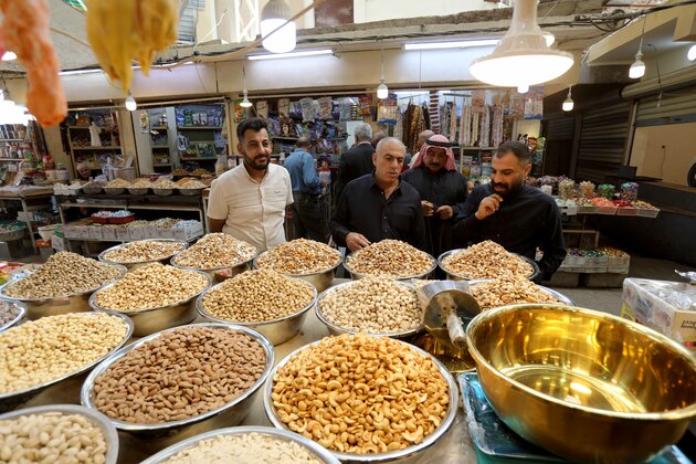IRAQ-MOSUL-OLD MARKET-RAMADAN