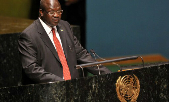 Kiir must go, says fugitive VP Machar Kiir must go, says fugitive VP Machar