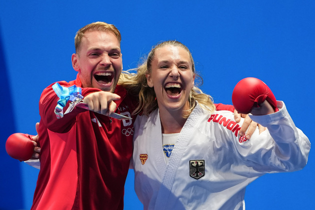 (SP) CHINA-CHENGDU-THE WORLD GAMES 2025-KARATE-WOMEN'S KUMITE +68KG-FINALS-GOLD MEDAL BOUT (CN)