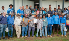 Borroloola region Traditional Owners and MRM representatives at the signing of the landmark agreement.