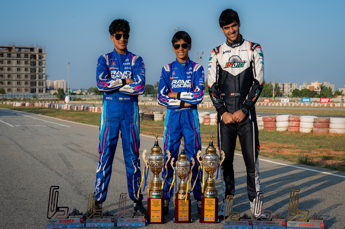 Mumbai's Kiaan, Krish excel in last two rounds to finish second in National Karting Championship
