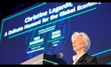 IMF MD Christine Lagarde warns of “a delicate moment” for the global economy