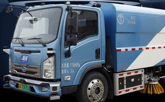 China autonomous road sweeping start-up raises $30m