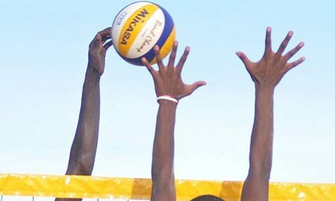 Volleyball team prepares for All Africa Games Volleyball team prepares for All Africa Games