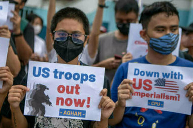 China warns neighbor against 'drawing wolves into the house'