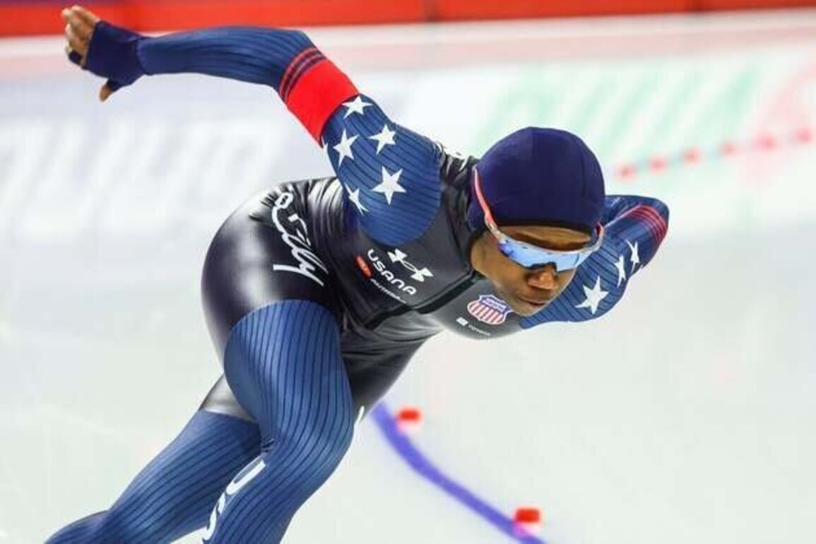 Speedskater, bobsledder named U.S. flag bearers for Olympics