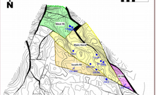  Filed block outline showing already discovered reservoirs. 