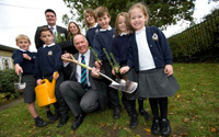 Ridgeons talks timber with primary school