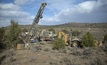 Drilling on Iceberg in Nevada