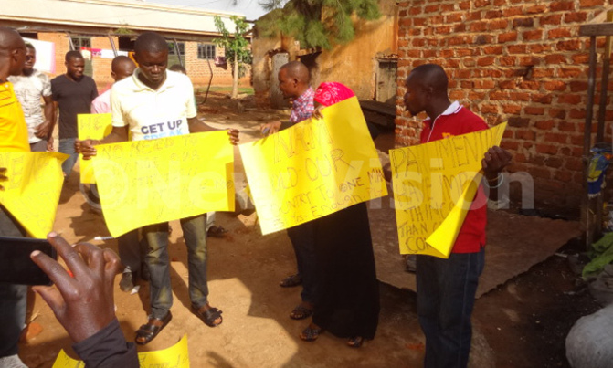 Four arrested in Iganga over age-limit Bill Four arrested in Iganga over age-limit Bill