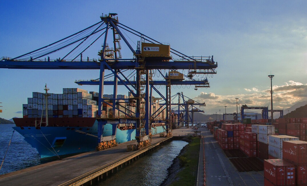 Terminal da CSN no Porto de Sepetiba