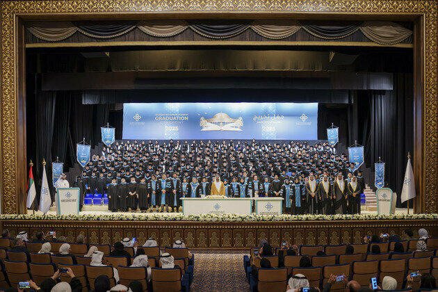 Salem Al Qasimi attends SEA's 3rd graduation ceremony