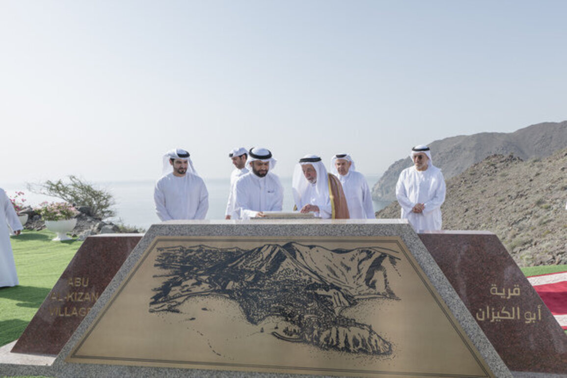 Sharjah Ruler lays foundation stone for Abu Al-Kizan Village