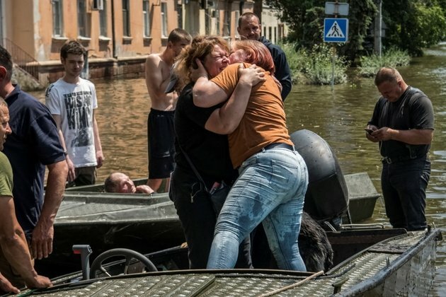 Damage Assessment of Ukraine Dam Disaster Underway