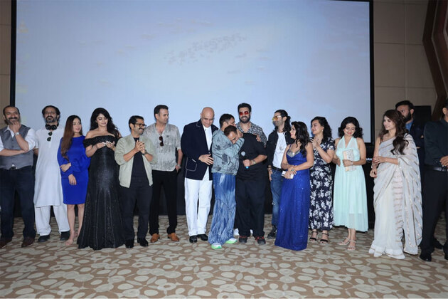 Makers and director Imtiyaz Bhat launch DGP Kashmir's teaser, Ashmit Patel, Daisy Shah, Sara Khan among others attend