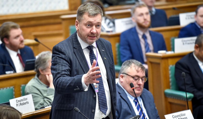 County Councils Network (CCN) chair elect Cllr Sean Matthews © CCN