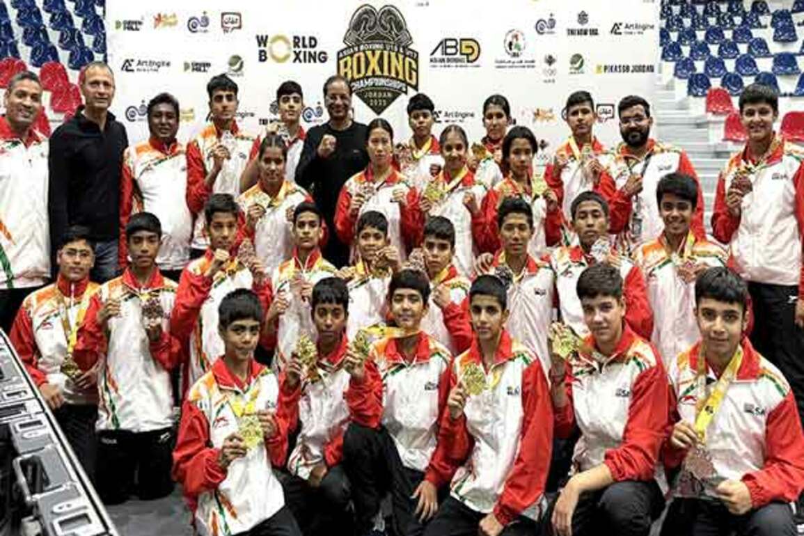 India secures 25 medals at Asian U-15 Boxing Championships, including 11 gold