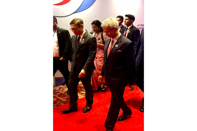 "Look forward to working together to take forward our Strategic Partnership": EAM Jaishankar holds talks with Thai counterpart