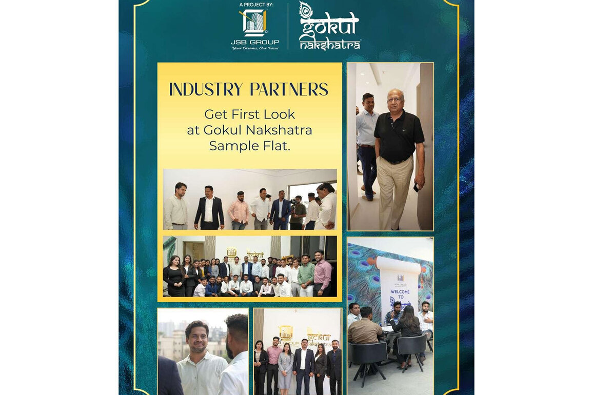 JSB Homemakers Unveils Sample Flat At Gokul Nakshatra In Virar West