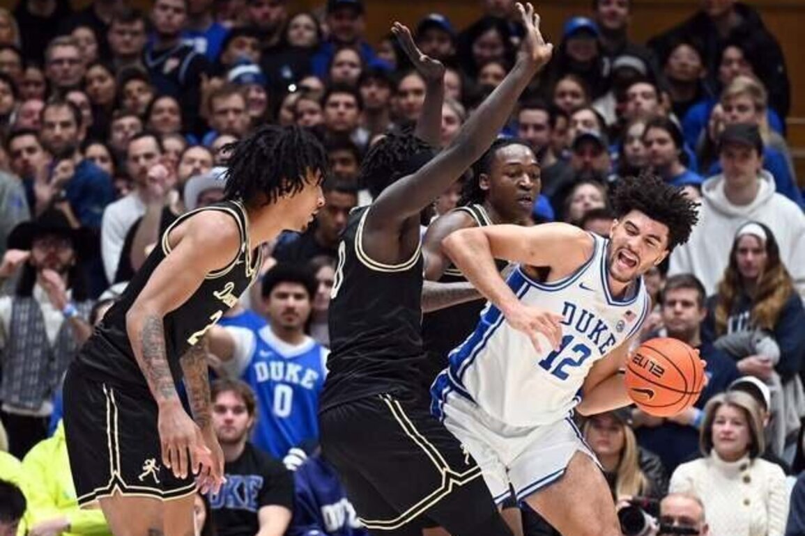Cameron Boozer fuels No. 5 Duke in rout of Wake Forest