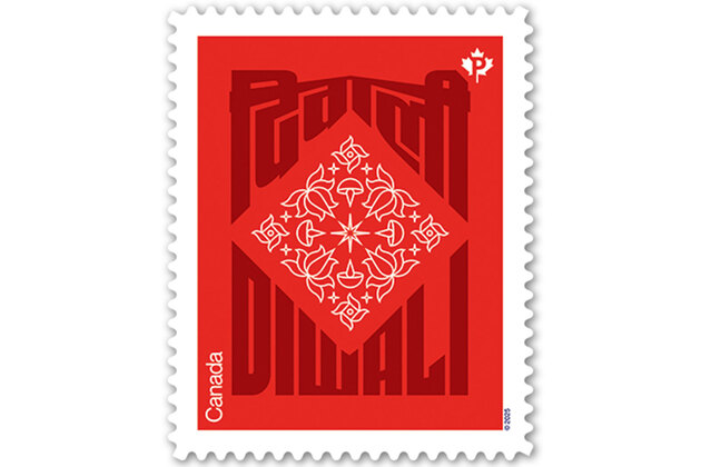 Canada Post unveils stamp featuring Rangoli design to celebrate Diwali