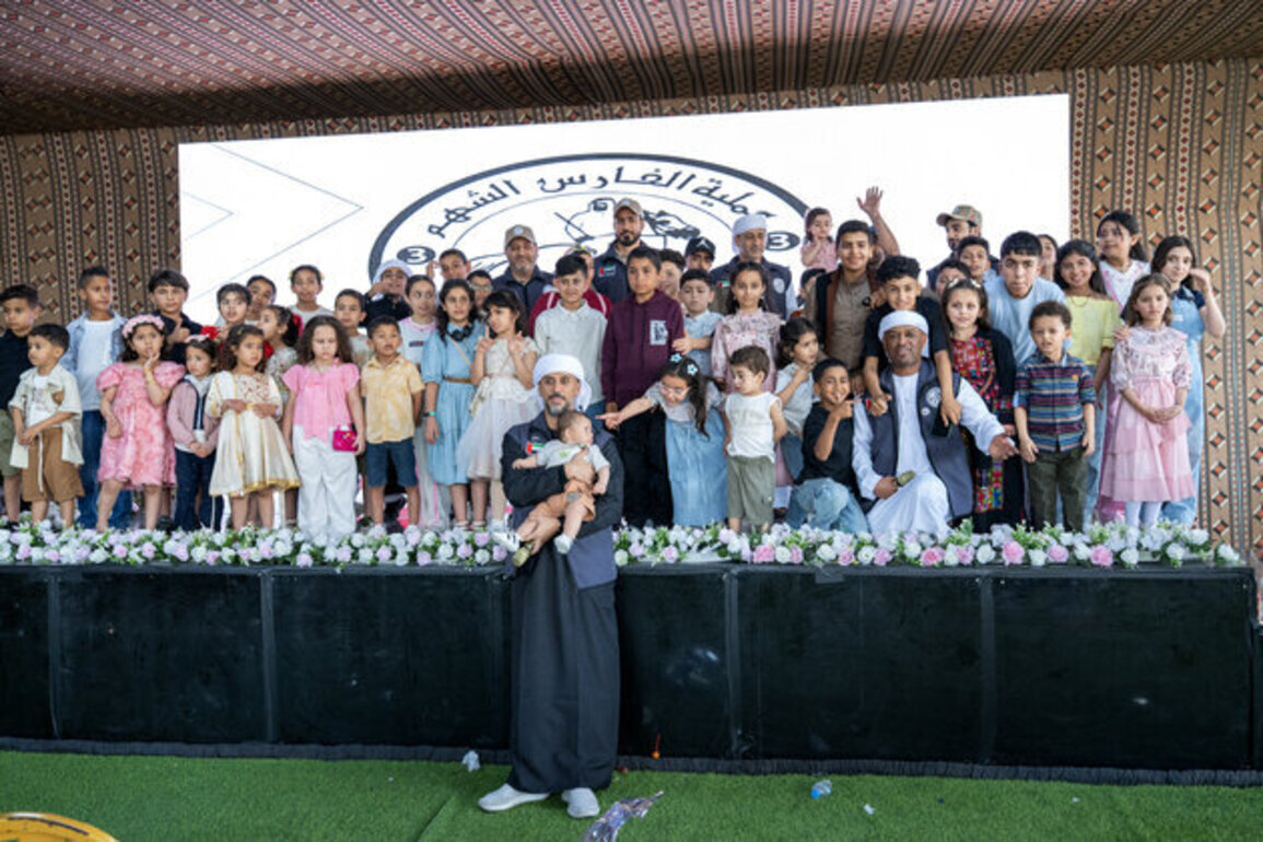 'Operation Chivalrous Knight 3' celebrates Eid Al-Adha with Palestinian patients in Al Arish
