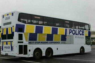 Police BUS-ting out a new recruitment campaign